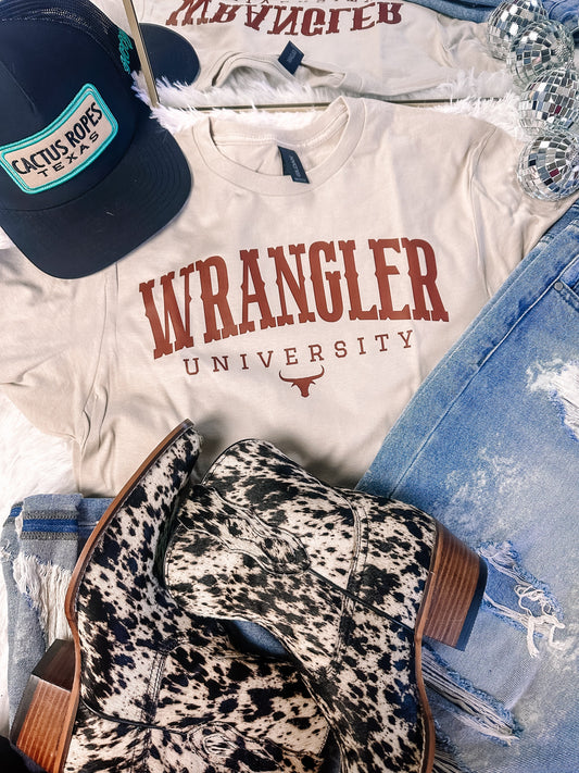 Wranglin’ University Graphic Tee