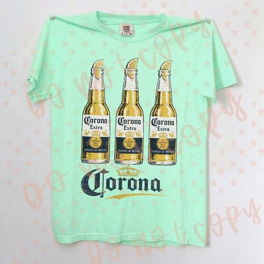 Summer Muted Corona Comfort Colors Graphic Tee