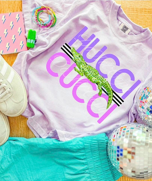 Hucci Cucci Preppy Summer Comfort Colors Graphic Tee
