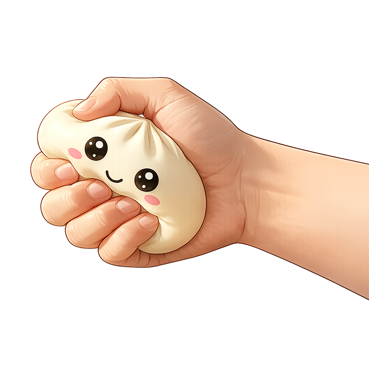 Fun Doh Mystery Slow Rise Dumpling VIRAL Squishy