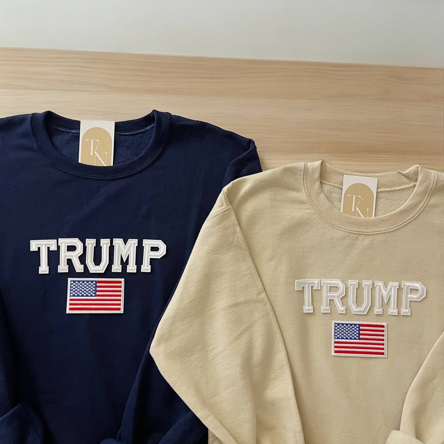 TRUMP Crewneck Sweatshirt Navy