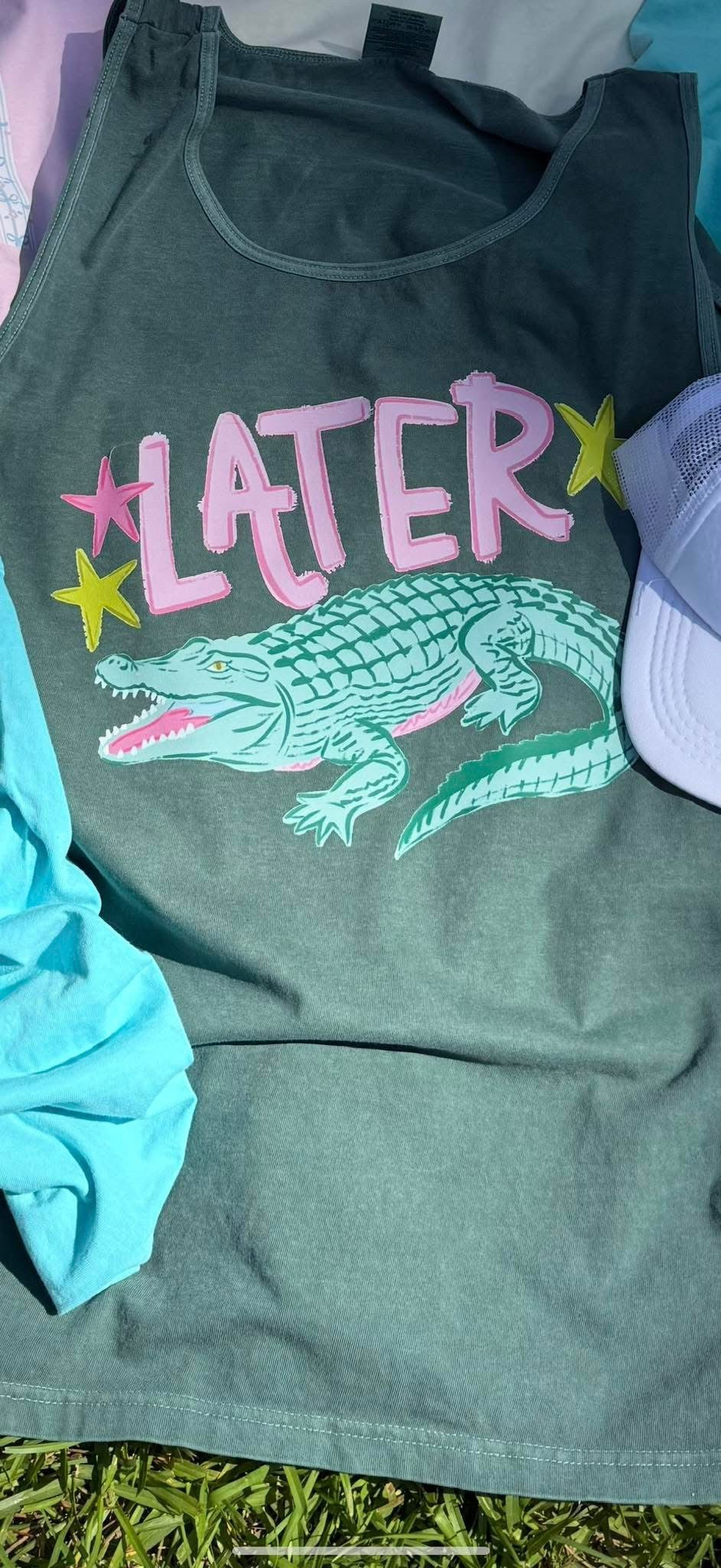 Lator Gator Comfort Colors Tank Top