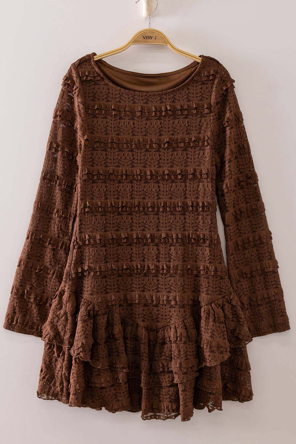 Lace Ruffle Dress