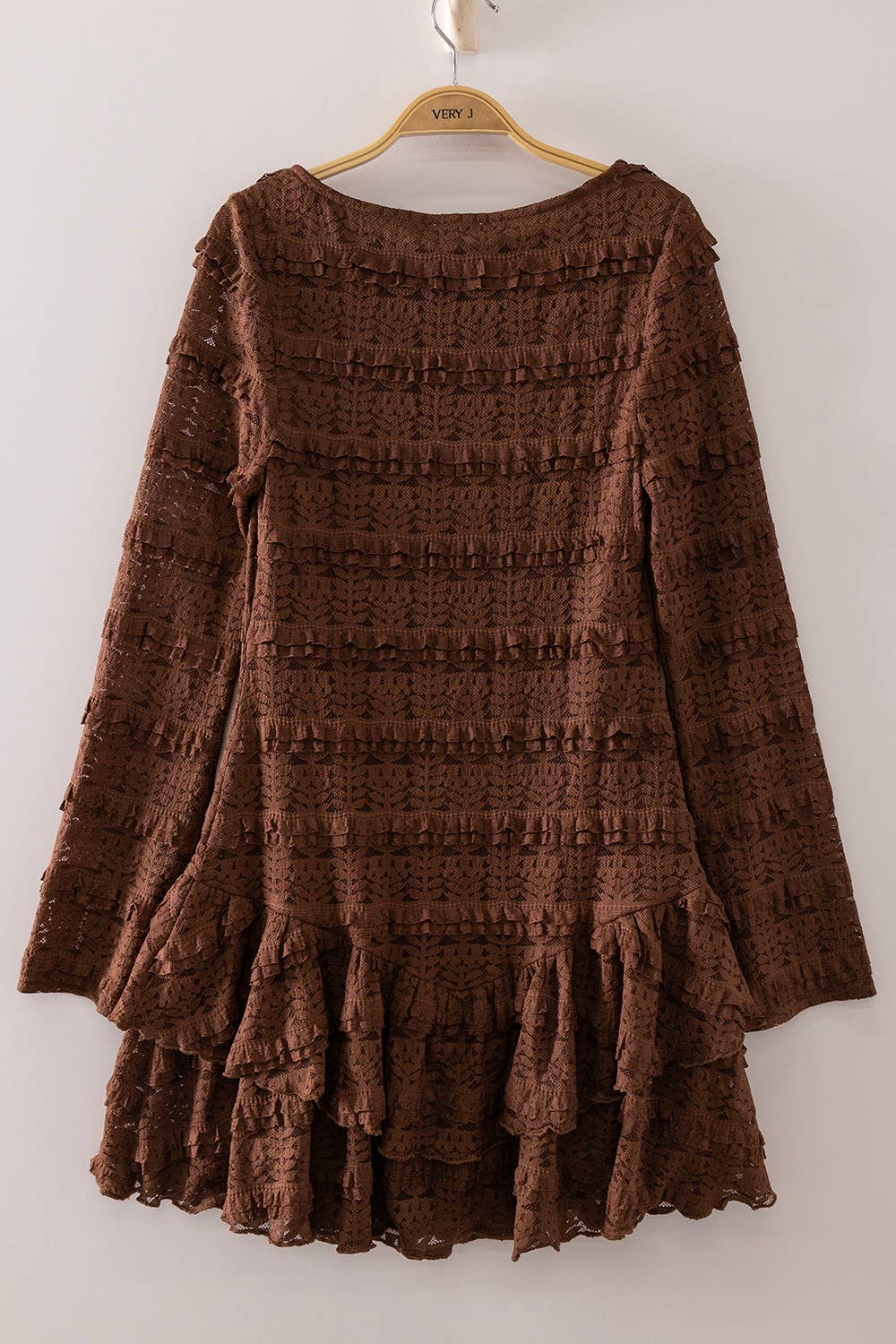 Lace Ruffle Dress