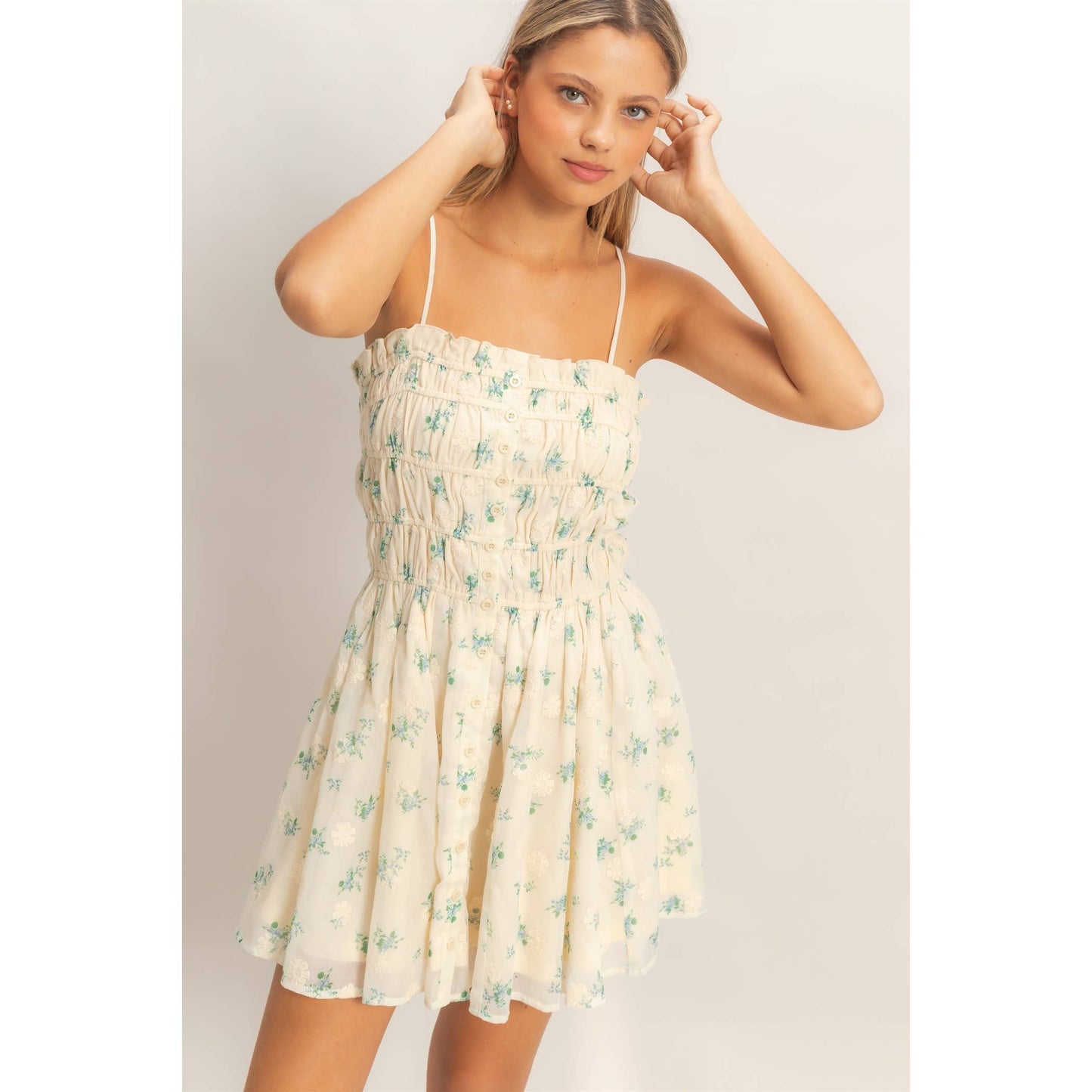 Floral Dress Pink