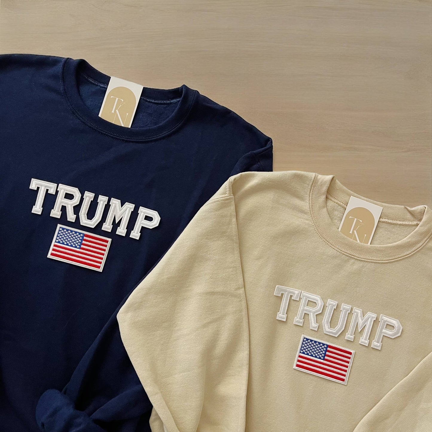 TRUMP Crewneck Sweatshirt Navy