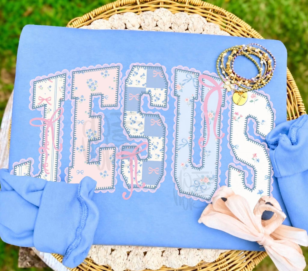 Jesus Floral Faith Sweatshirt