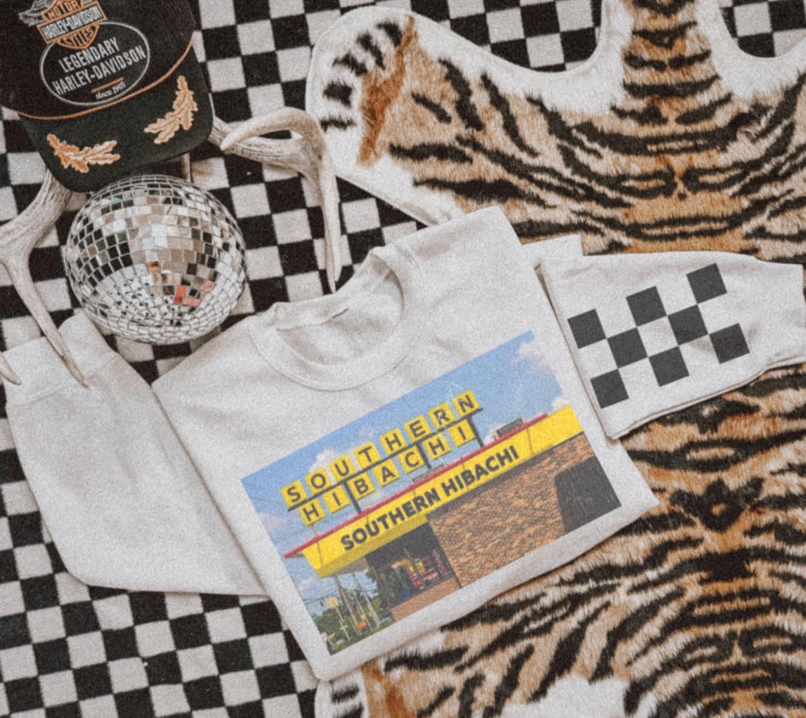 Southern Hibatchi Trendy Sweatshirt