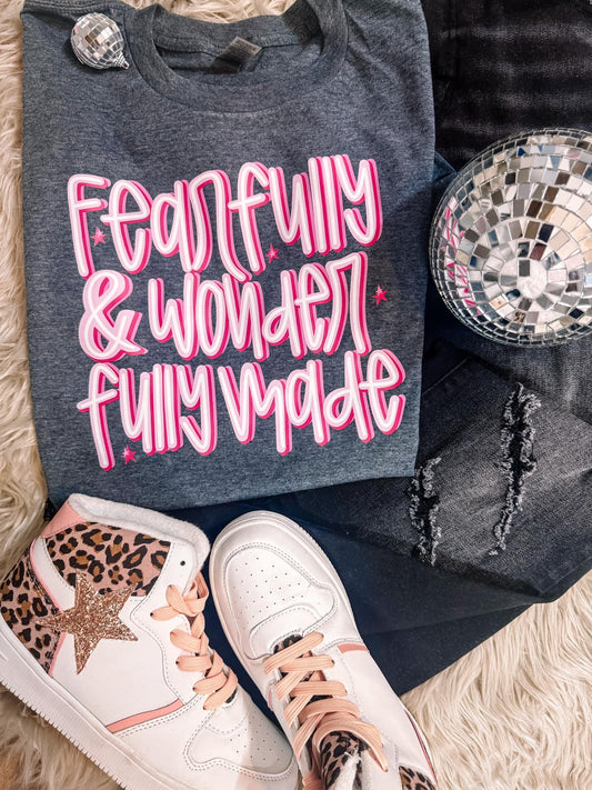 Fearfully & Wonderfully Made Faith Graphic Tee