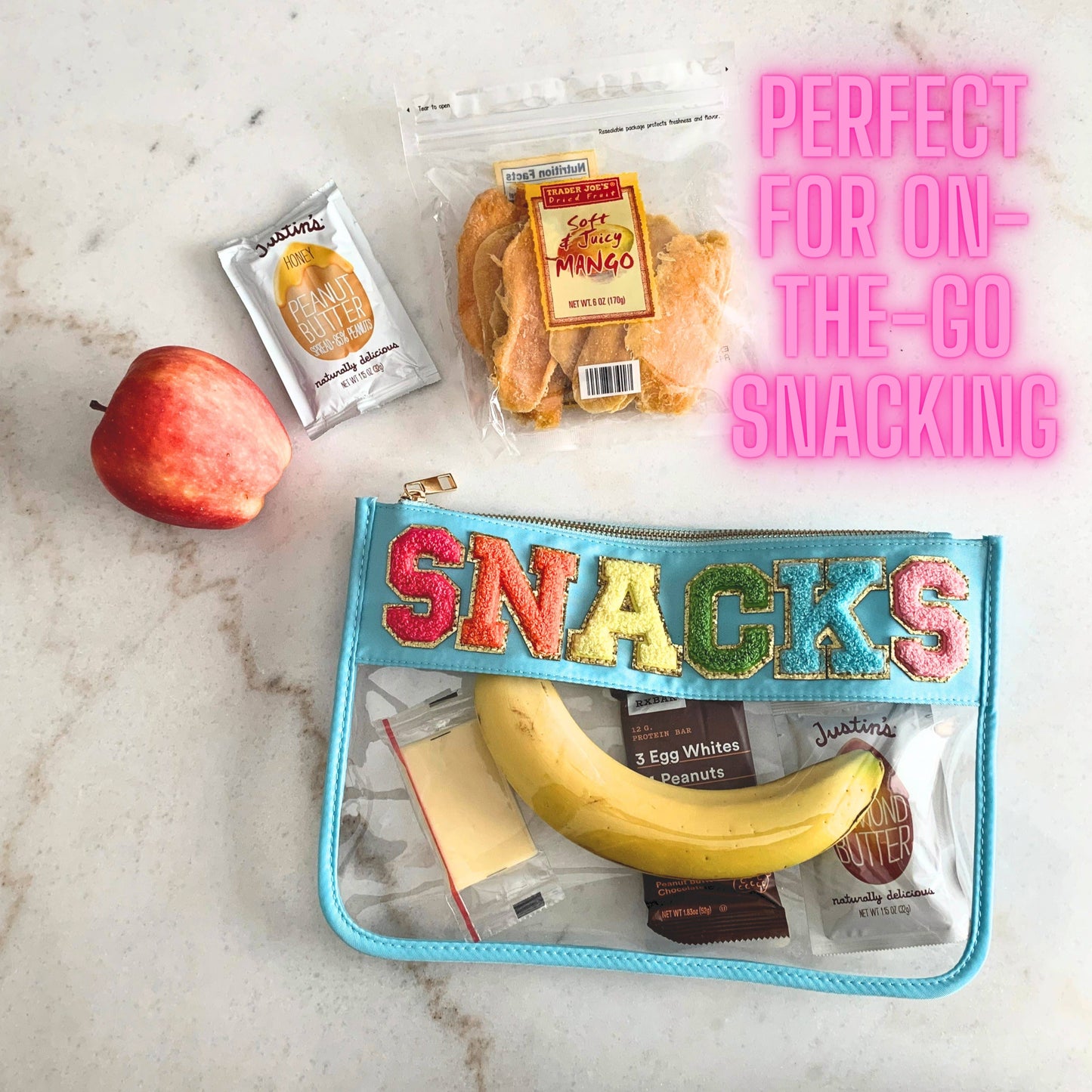 Large Patch Pouch - SNACKS