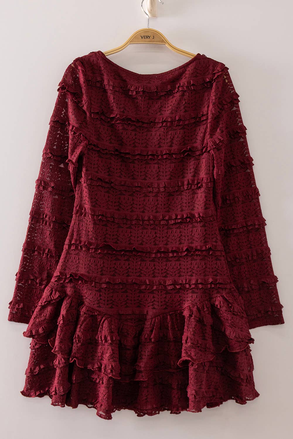 Lace Ruffle Dress
