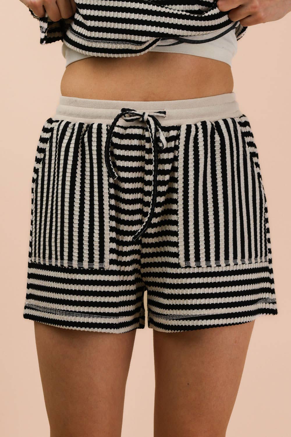 Striped Comfy Knit Set