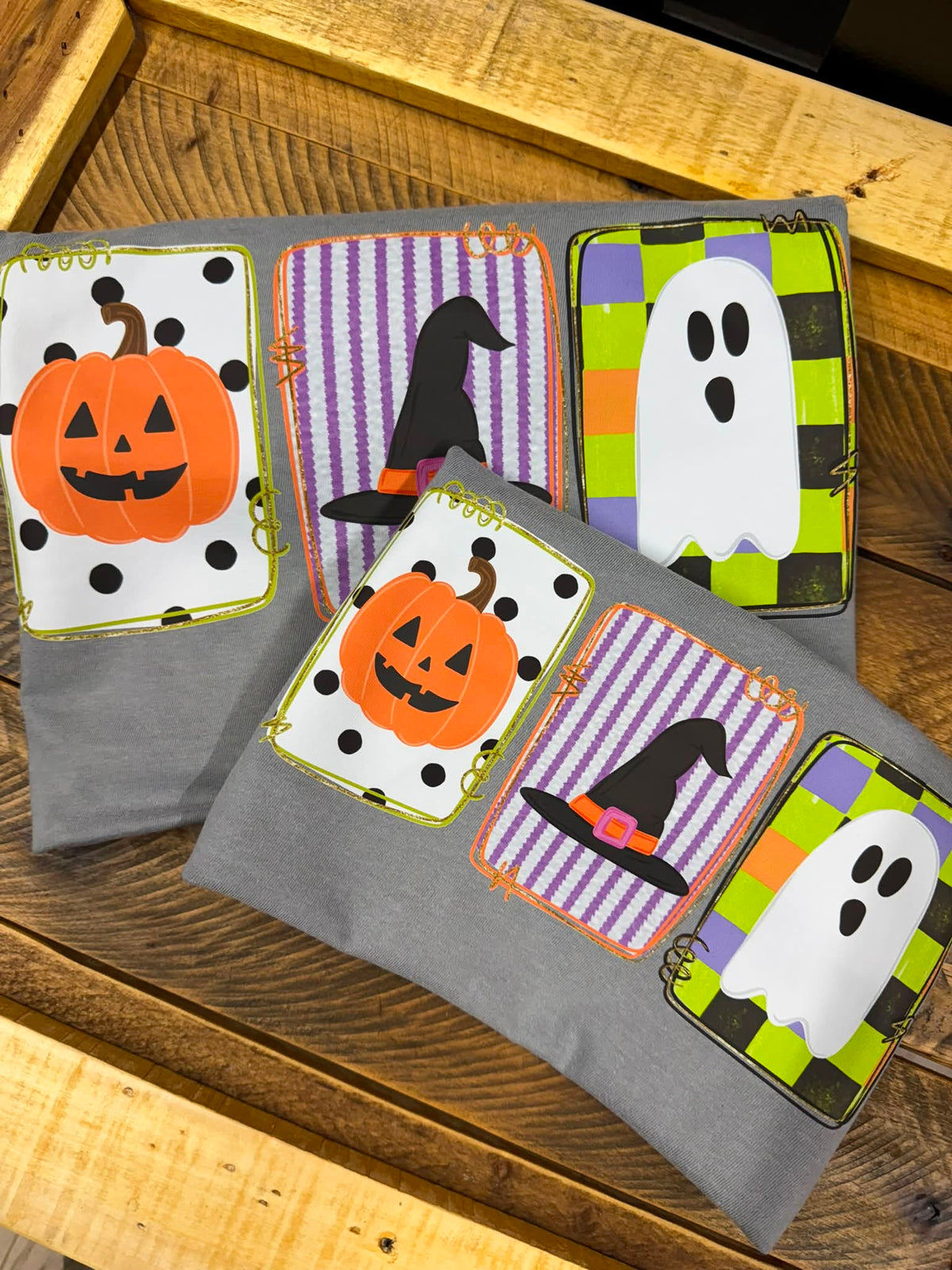 Framed Halloween Trio Comfort Colors Graphic Tee