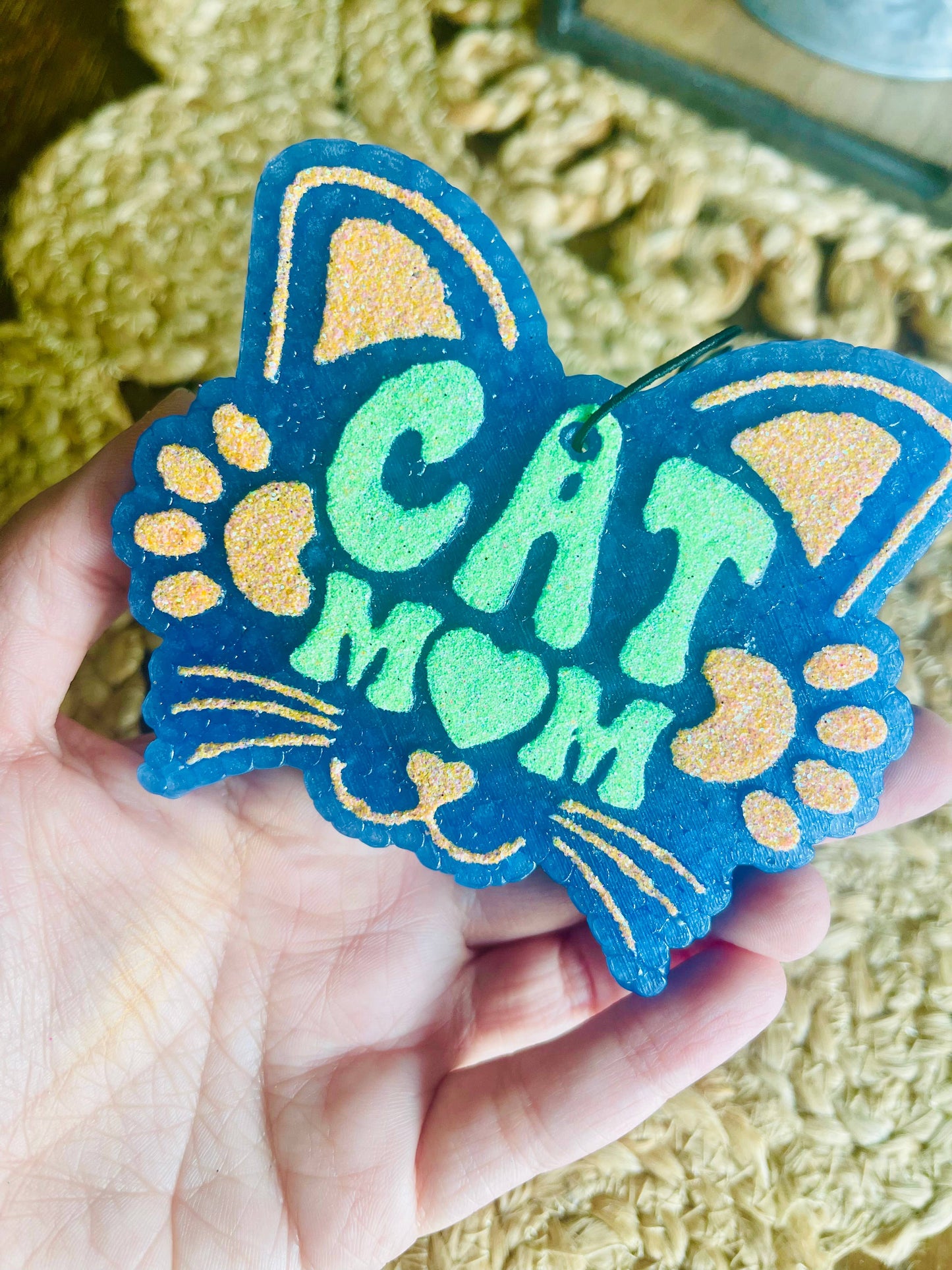 Cat Mom Car Freshie 