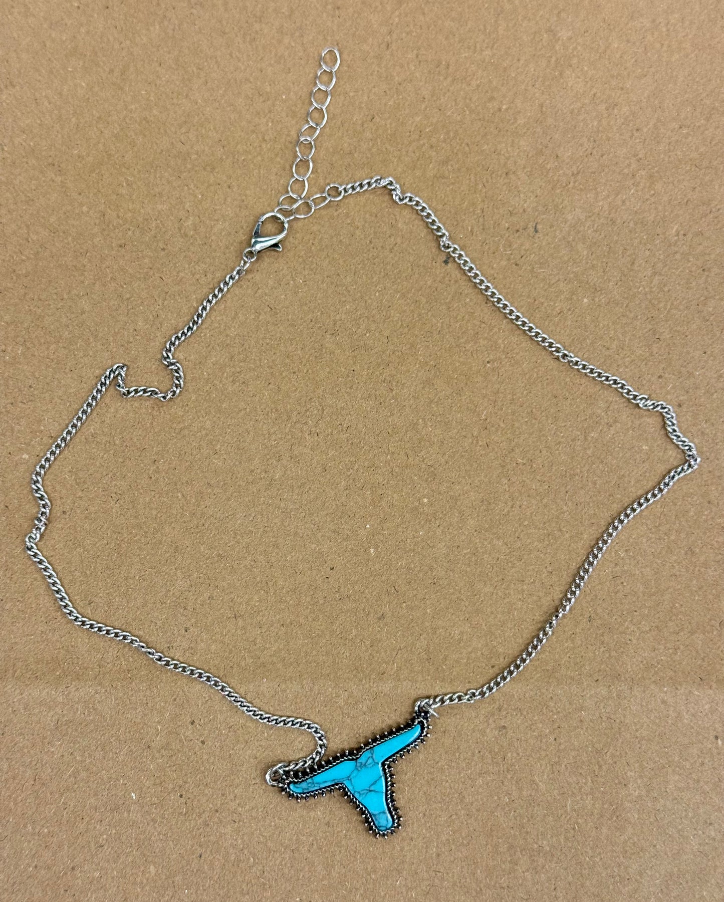 Western Bull Necklace