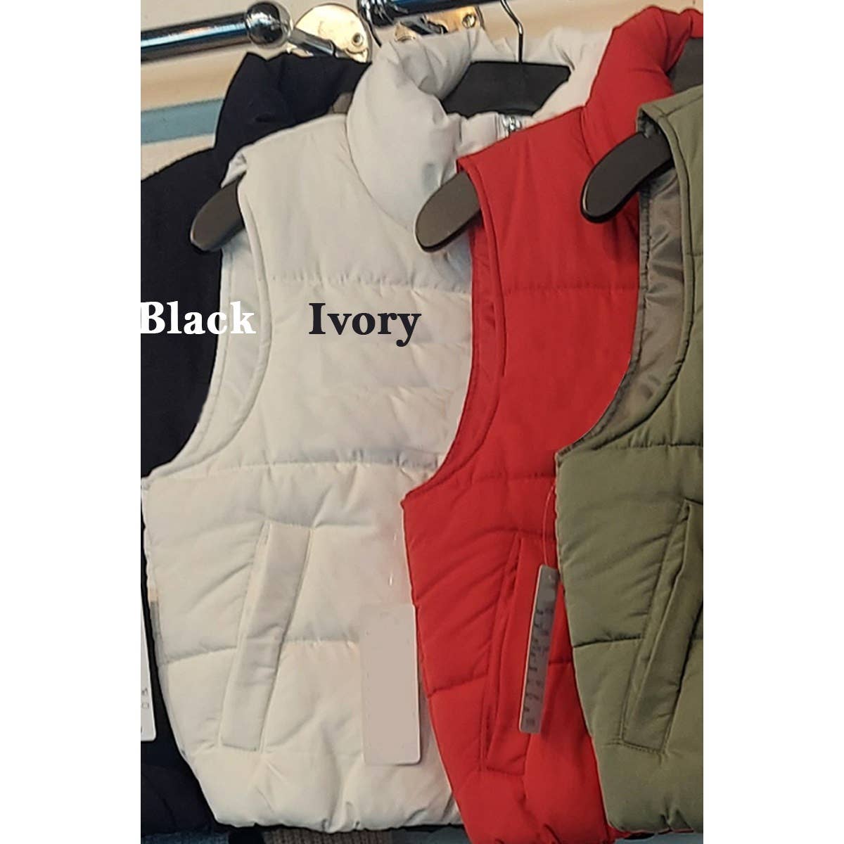 Outerwear Vest Red