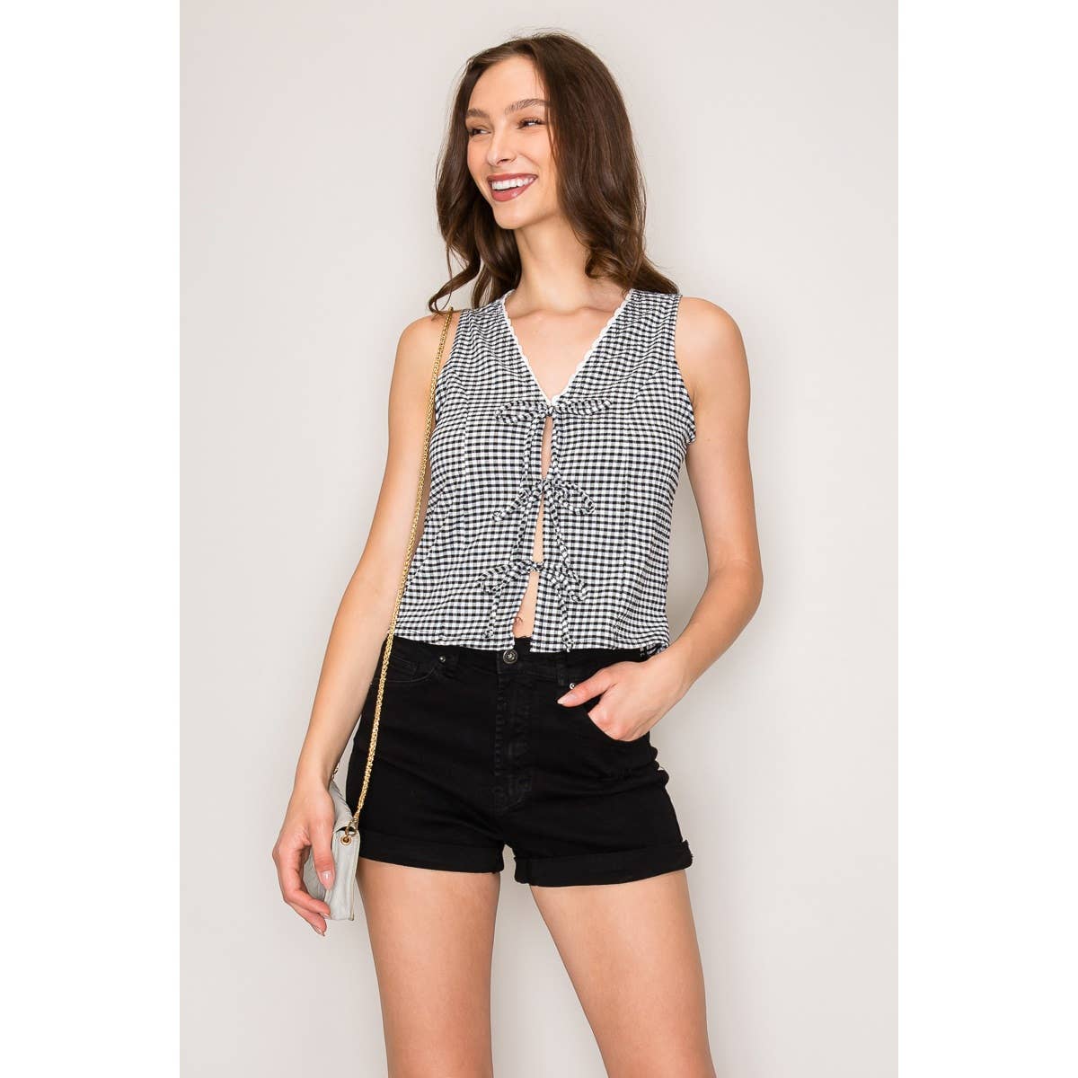 Bow Tie Vest Top