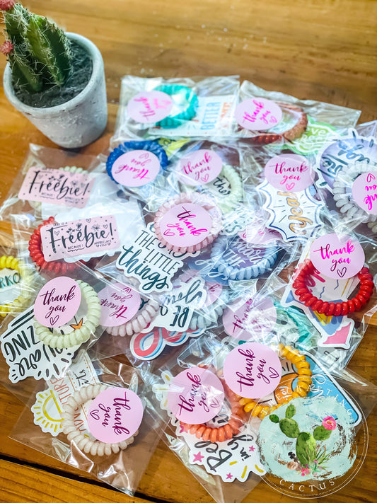 Hair Bungee Filler Freebies