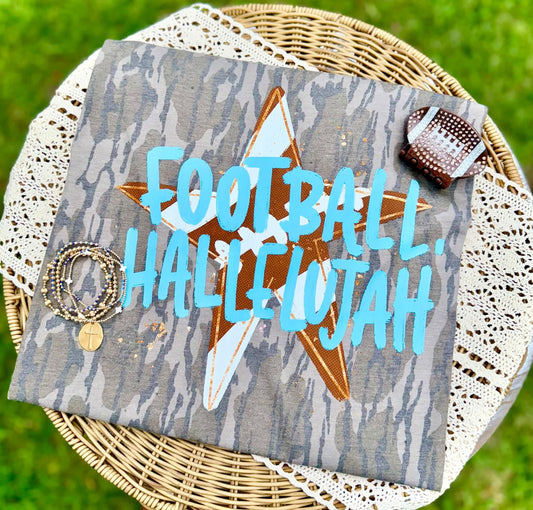 Football Hallelujah Comfort Colors