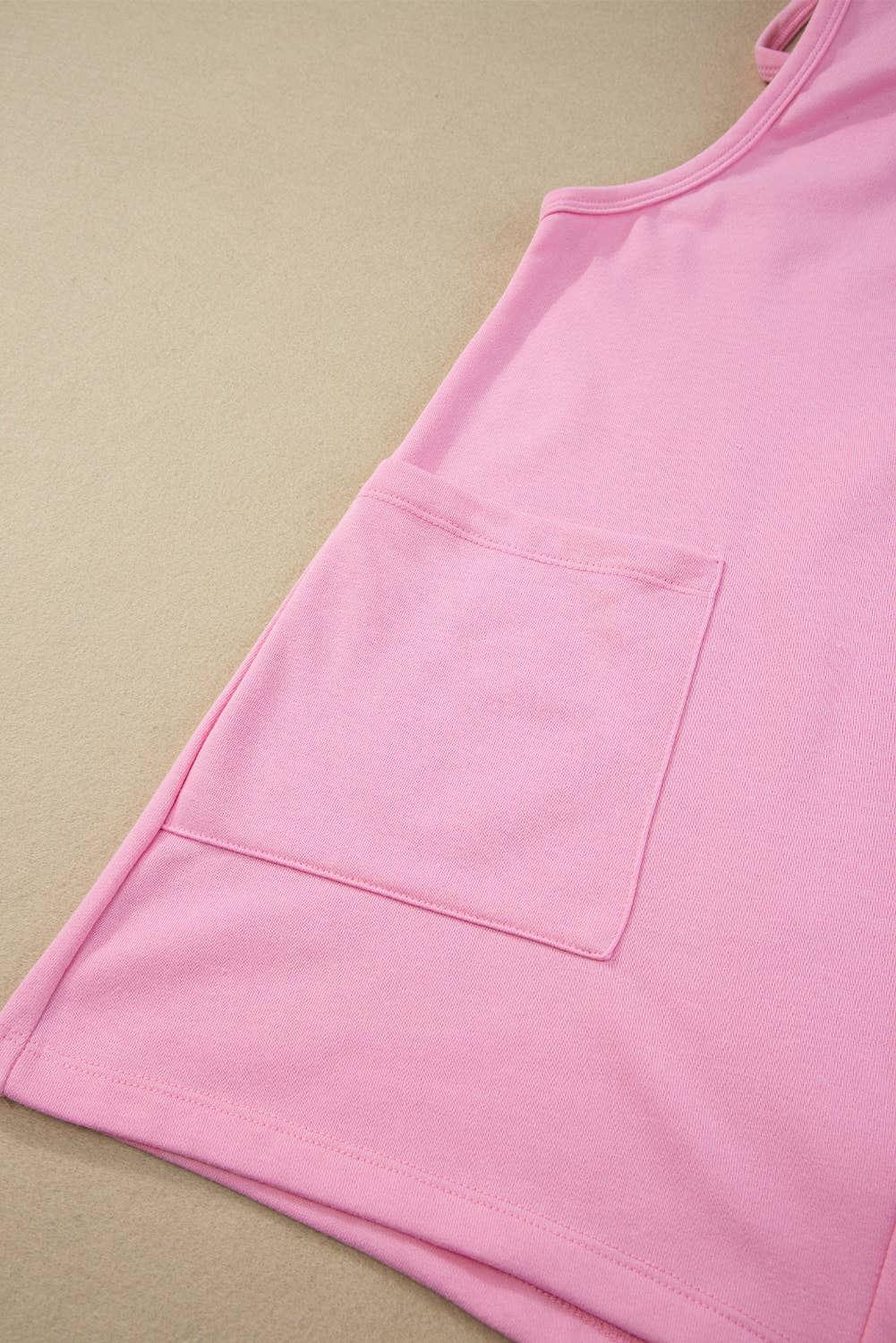 Sleeveless Romper Pink