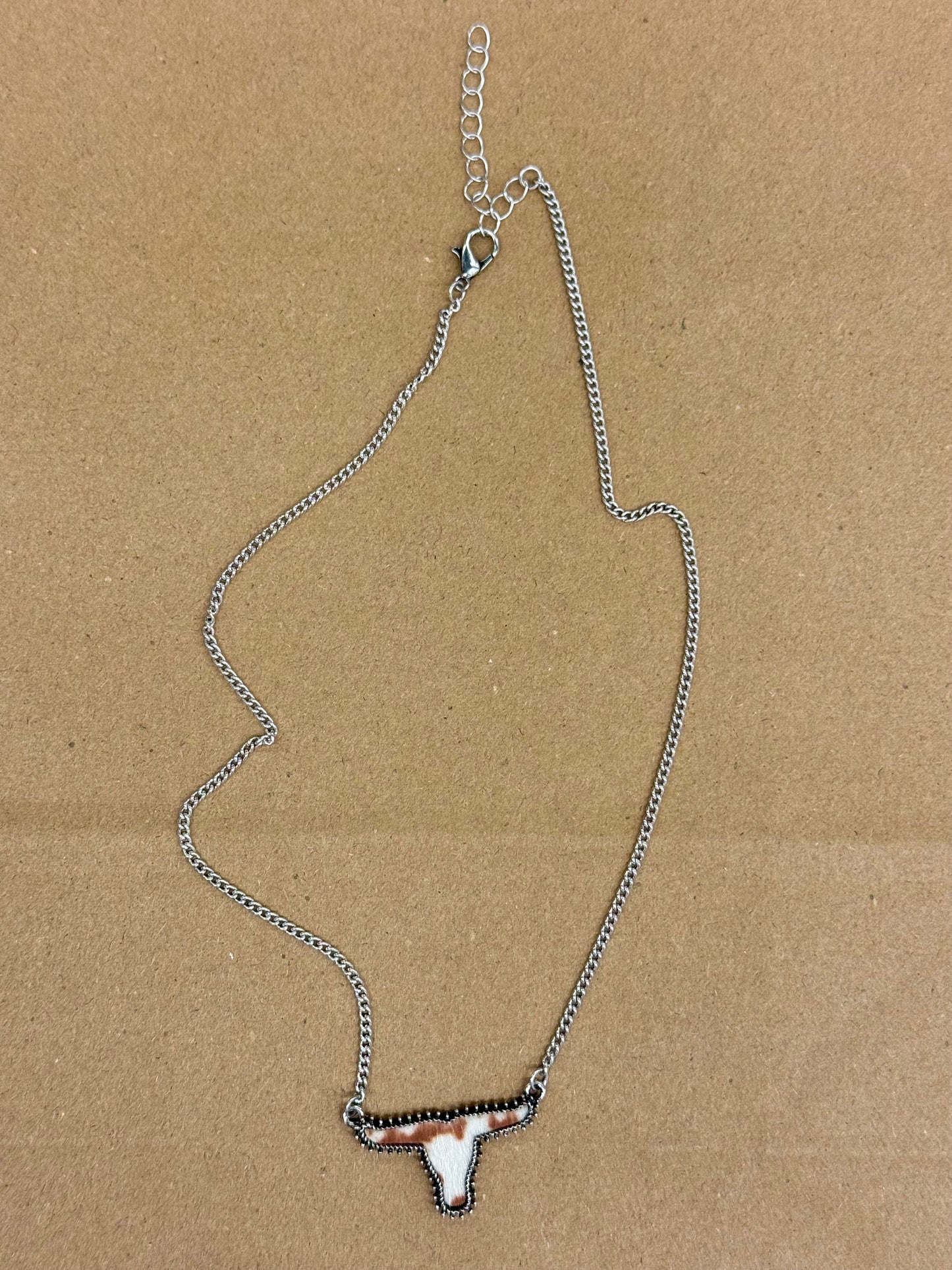 Western Bull Necklace