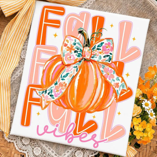 Fall Vibes Pumpkin Comfort Colors Graphic Tee
