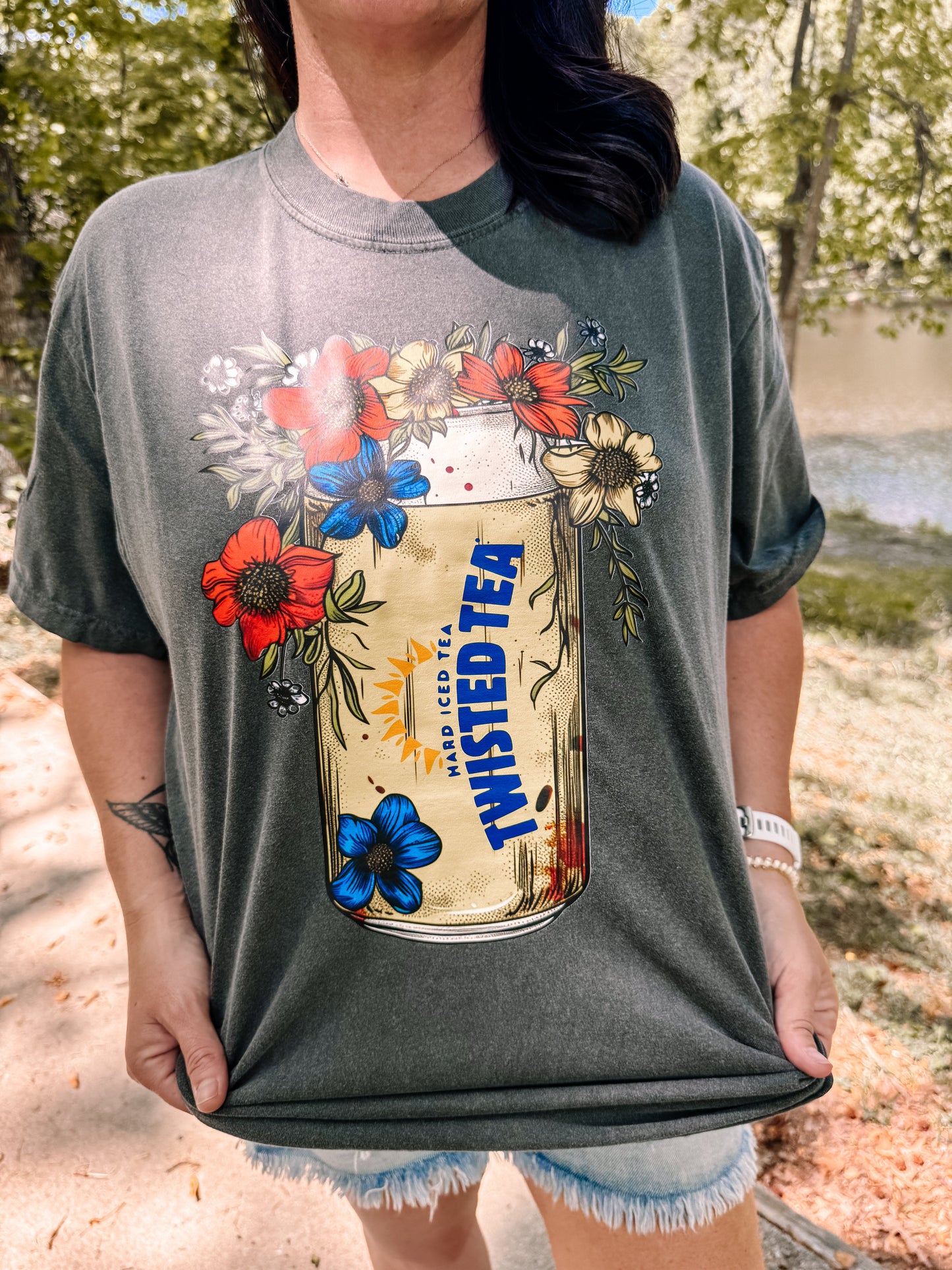 Twisted Tea Comfort Colors Graphic Tee