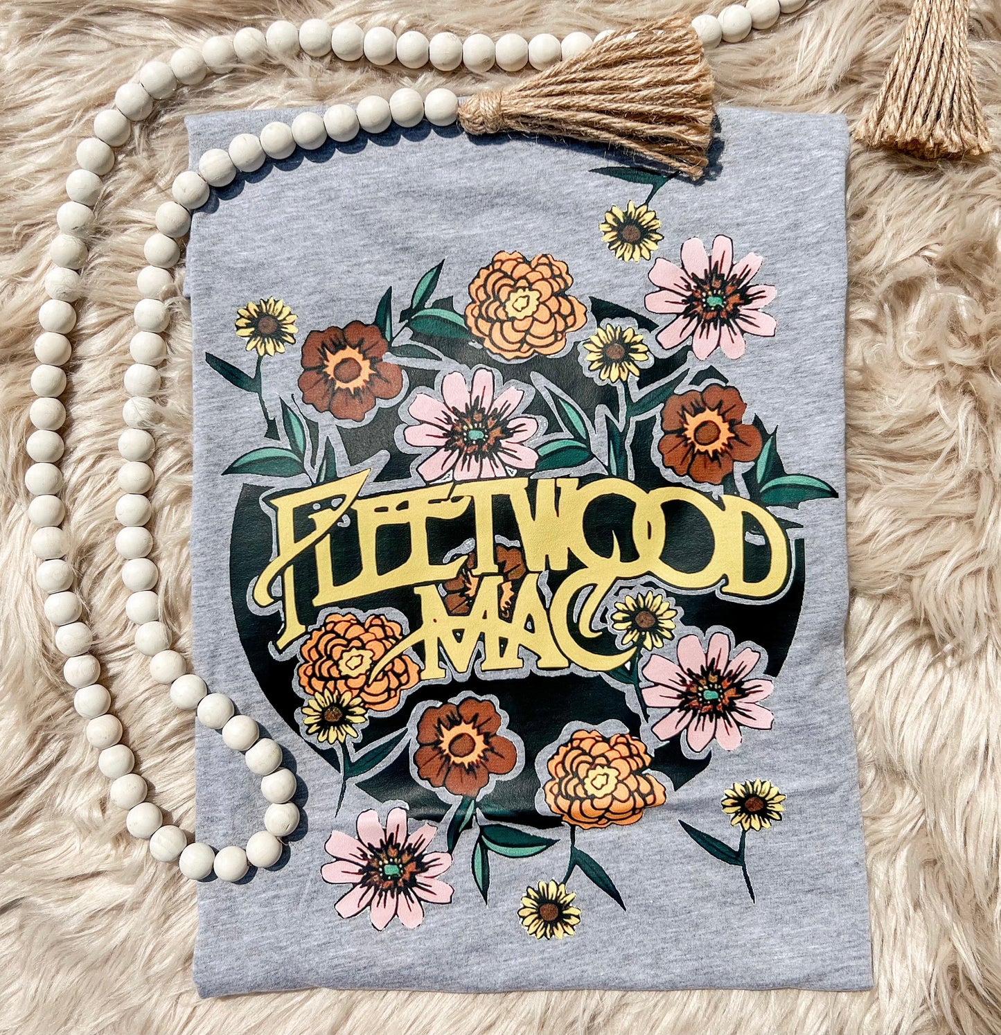 Fleetwood Grey Graphic Tee