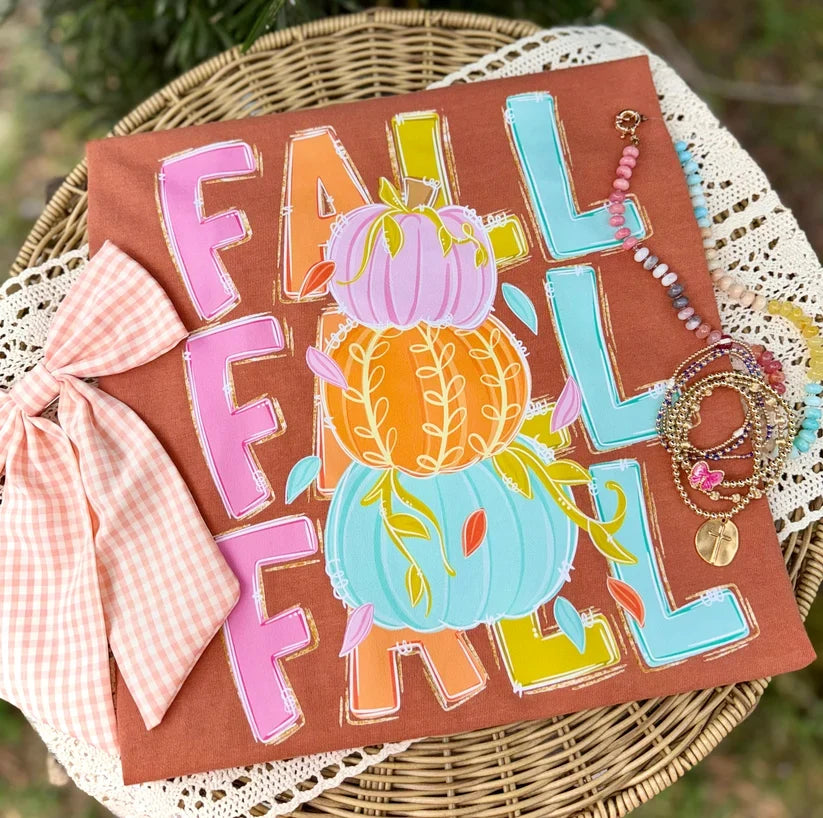 Fall Doodle Comfort Colors Graphic Tee