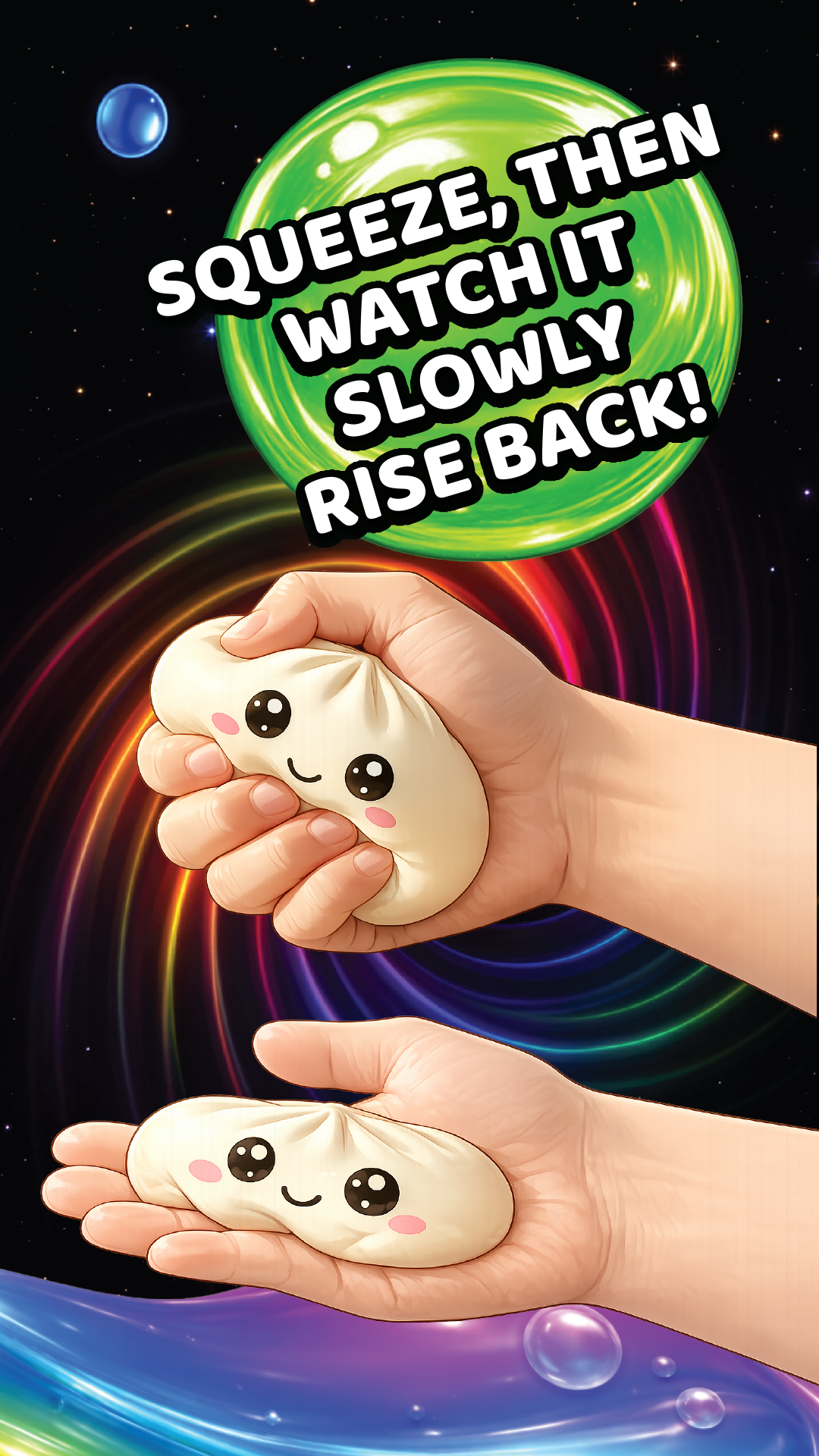Fun Doh Mystery Slow Rise Dumpling VIRAL Squishy