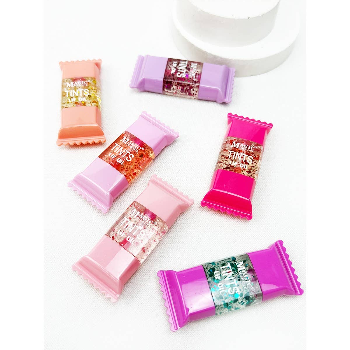 Candy Lip Gloss: MIX COLOR / ONE(24)