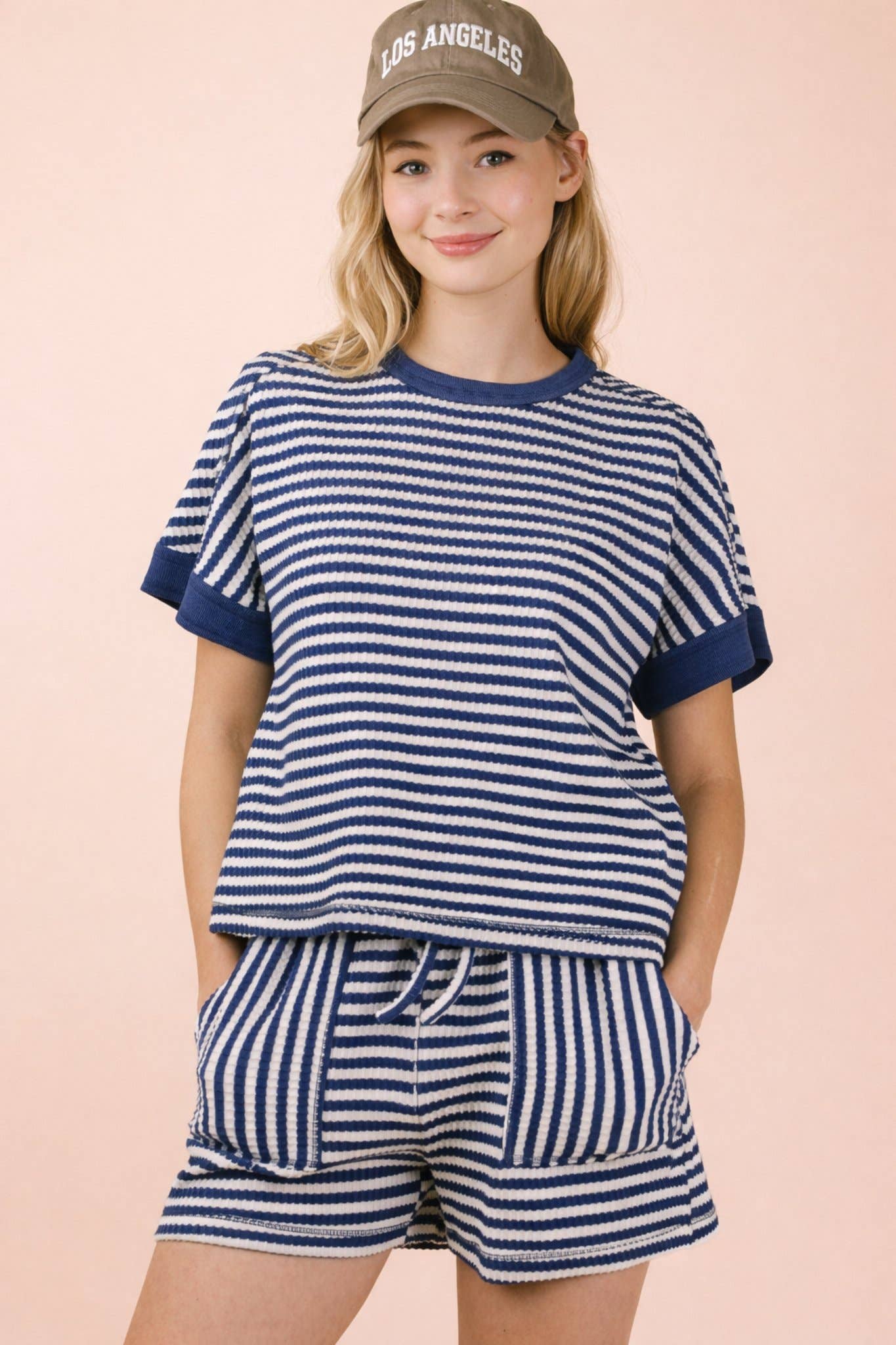 Striped Comfy Knit Set