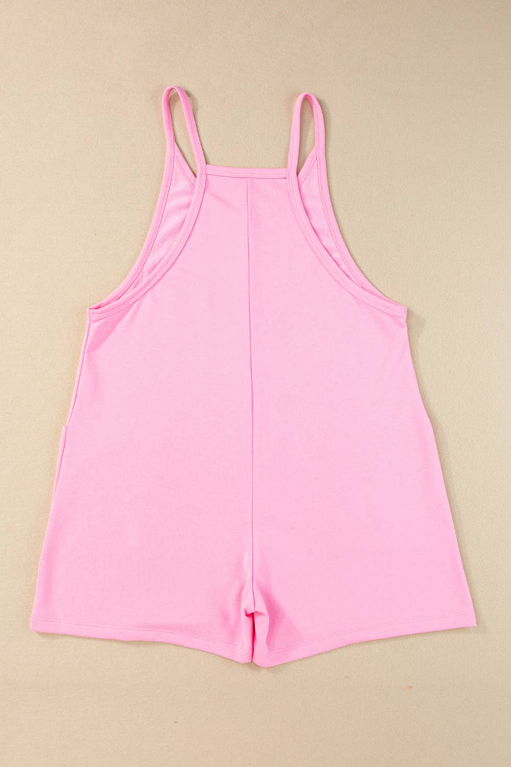 Sleeveless Romper Pink