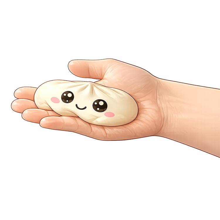 Fun Doh Mystery Slow Rise Dumpling VIRAL Squishy