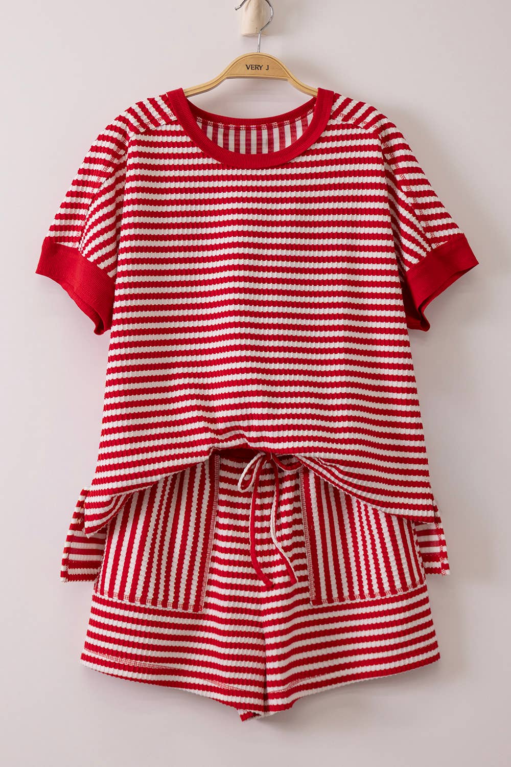 Striped Comfy Knit Set