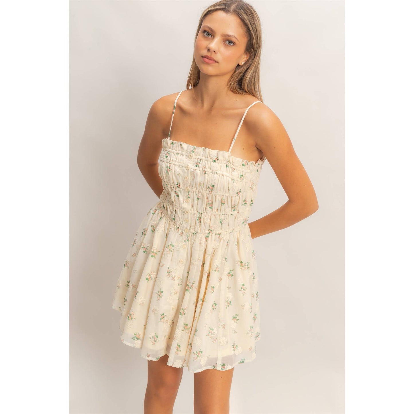 Floral Dress Pink