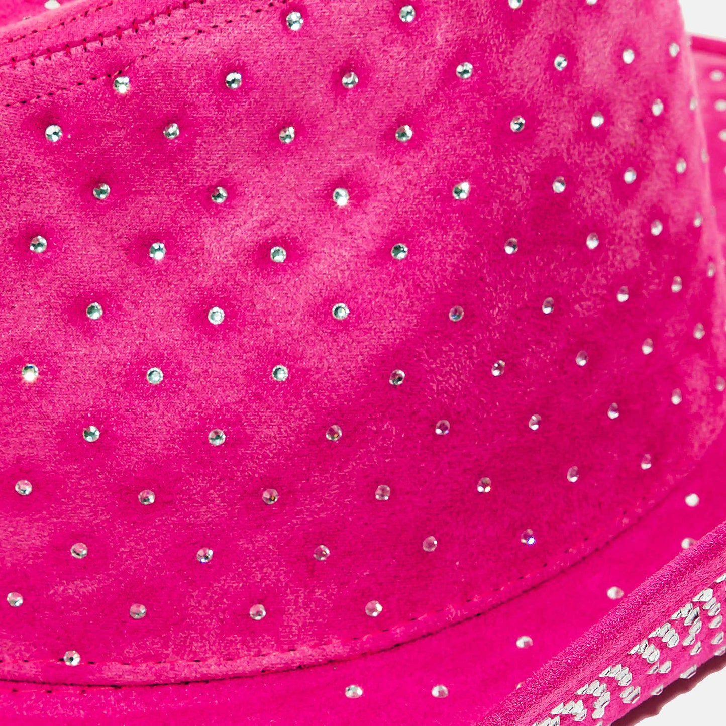 Studded Pattern Cowboy Hat Ivory