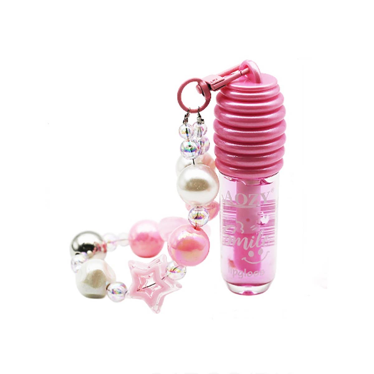 Adorable Honey Lip Gloss with Charms: MIX COLOR / ONE(24)