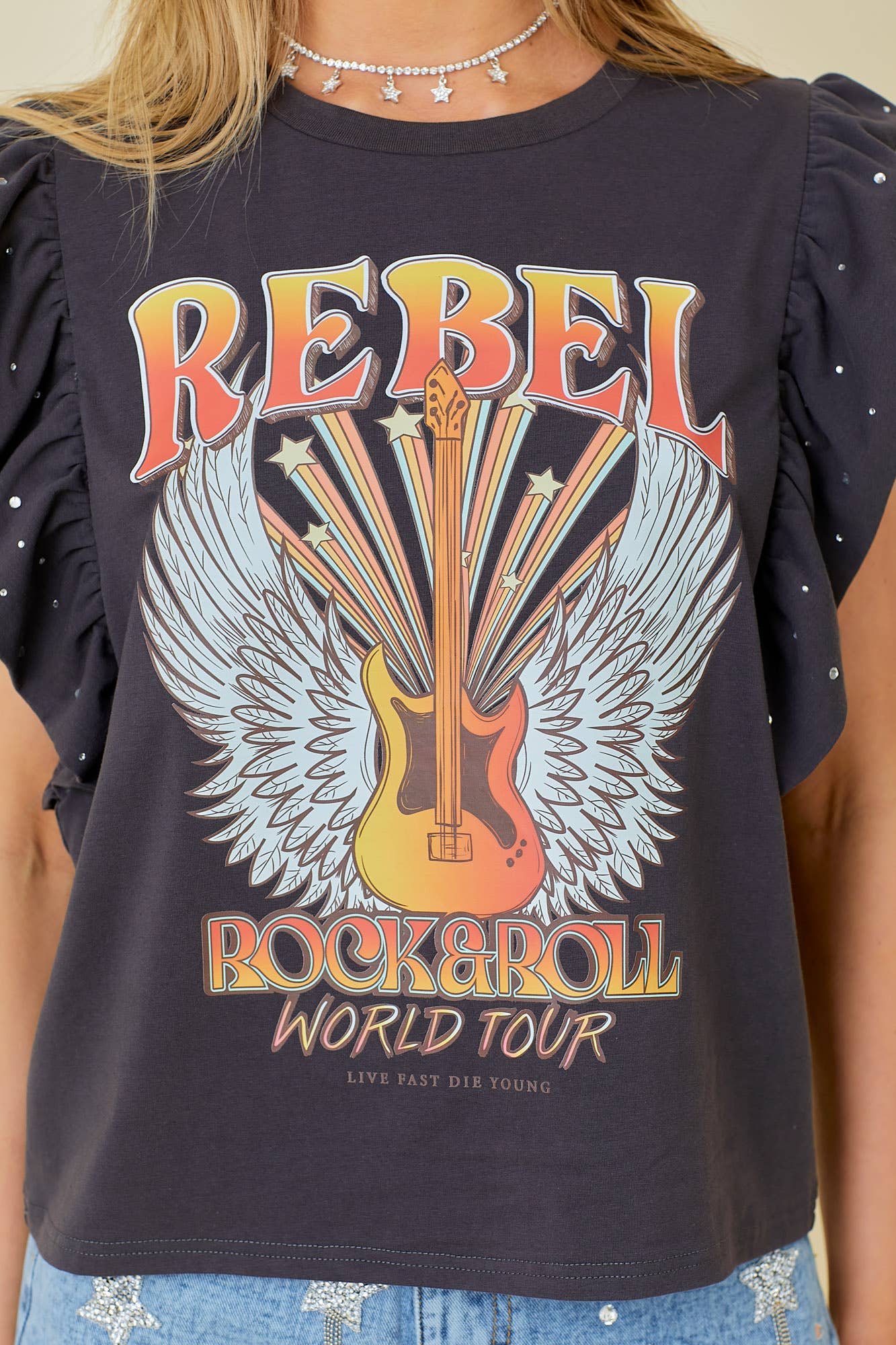 Rock n Roll Rebel Tee