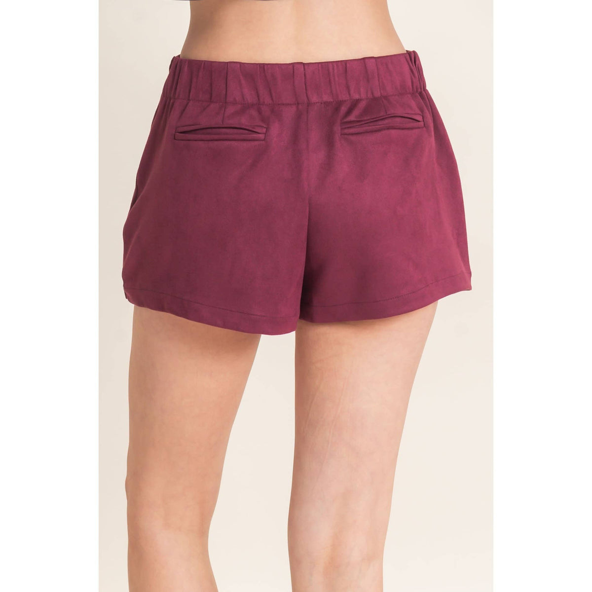 Suede Skort