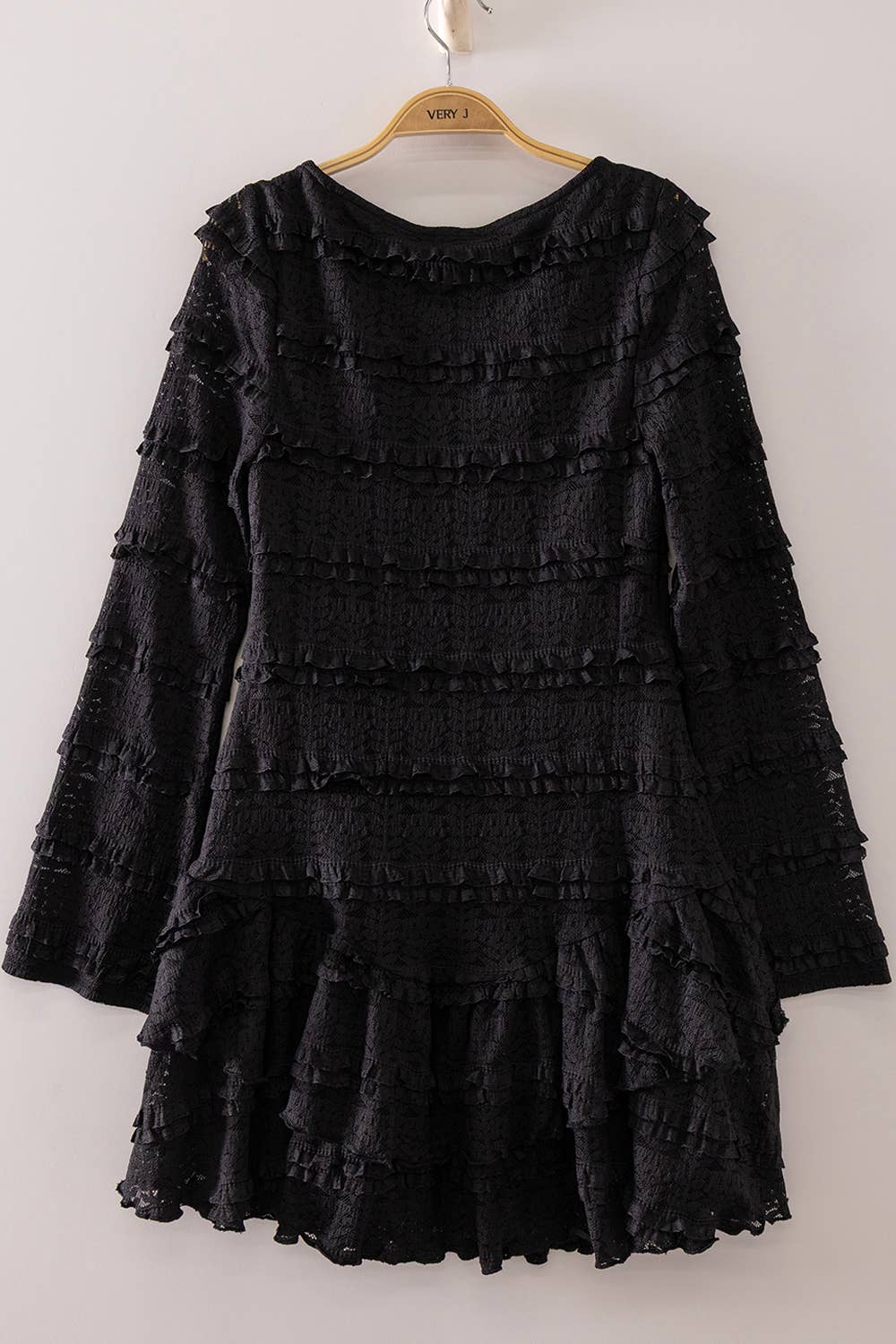 Lace Ruffle Dress