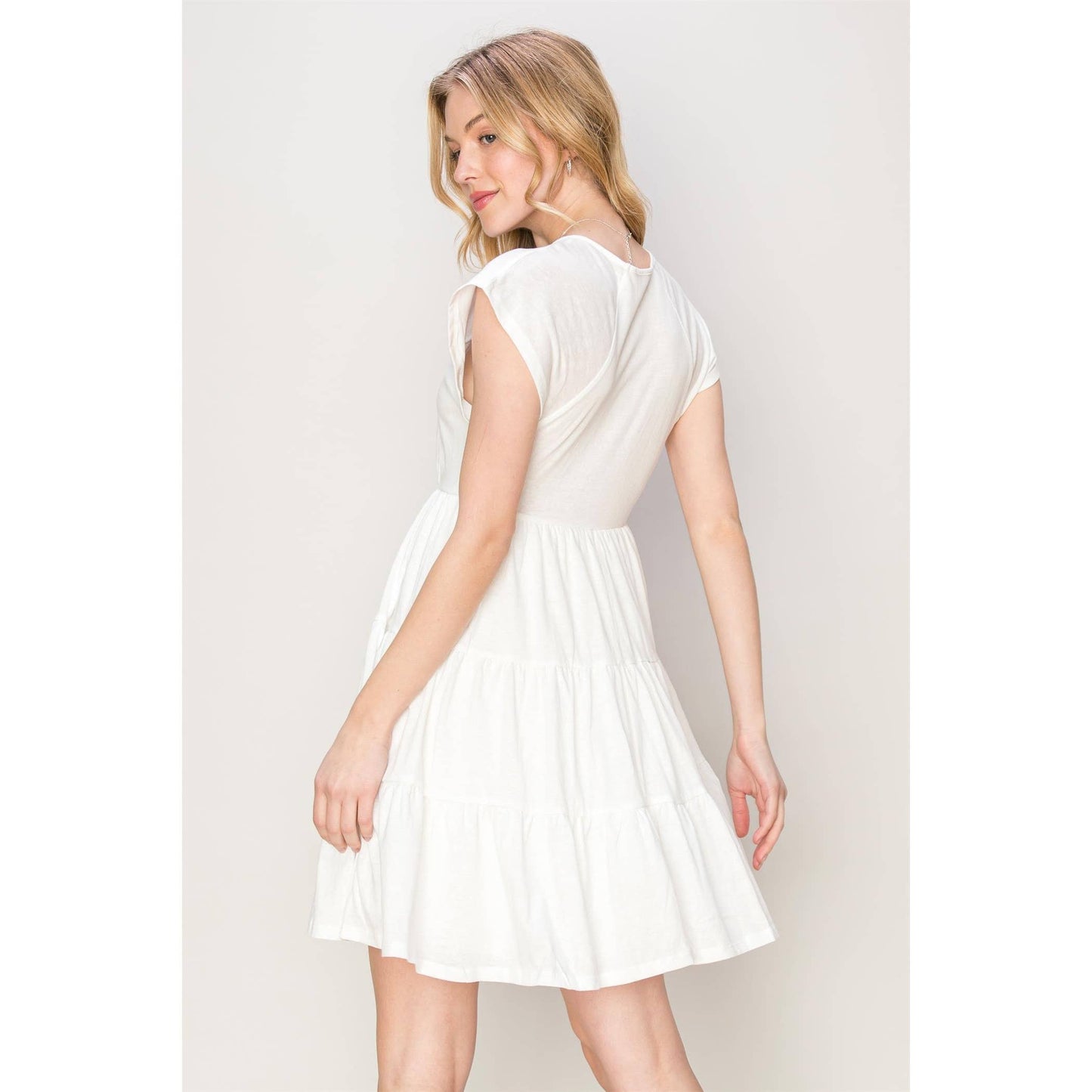 White Babydoll Dress