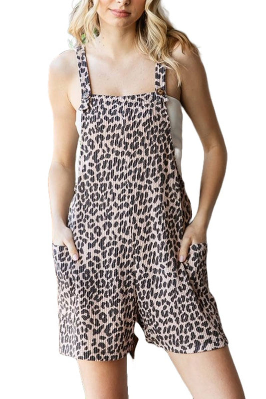 Leopard Print Romper