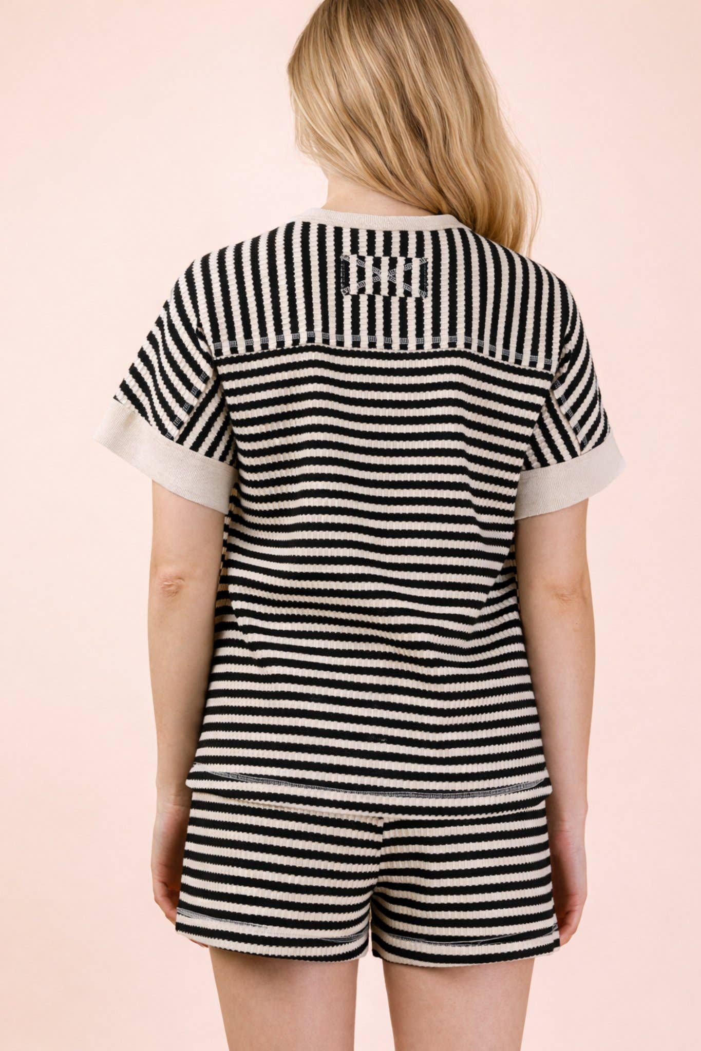 Striped Comfy Knit Set