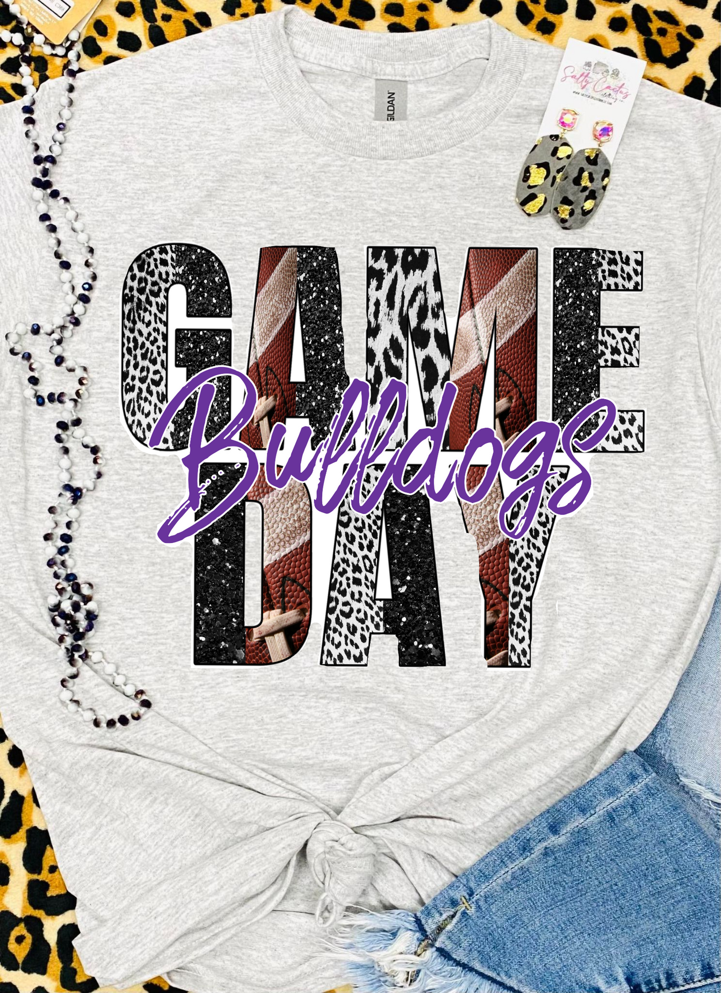 Game Day Sport Ash Grey Tee