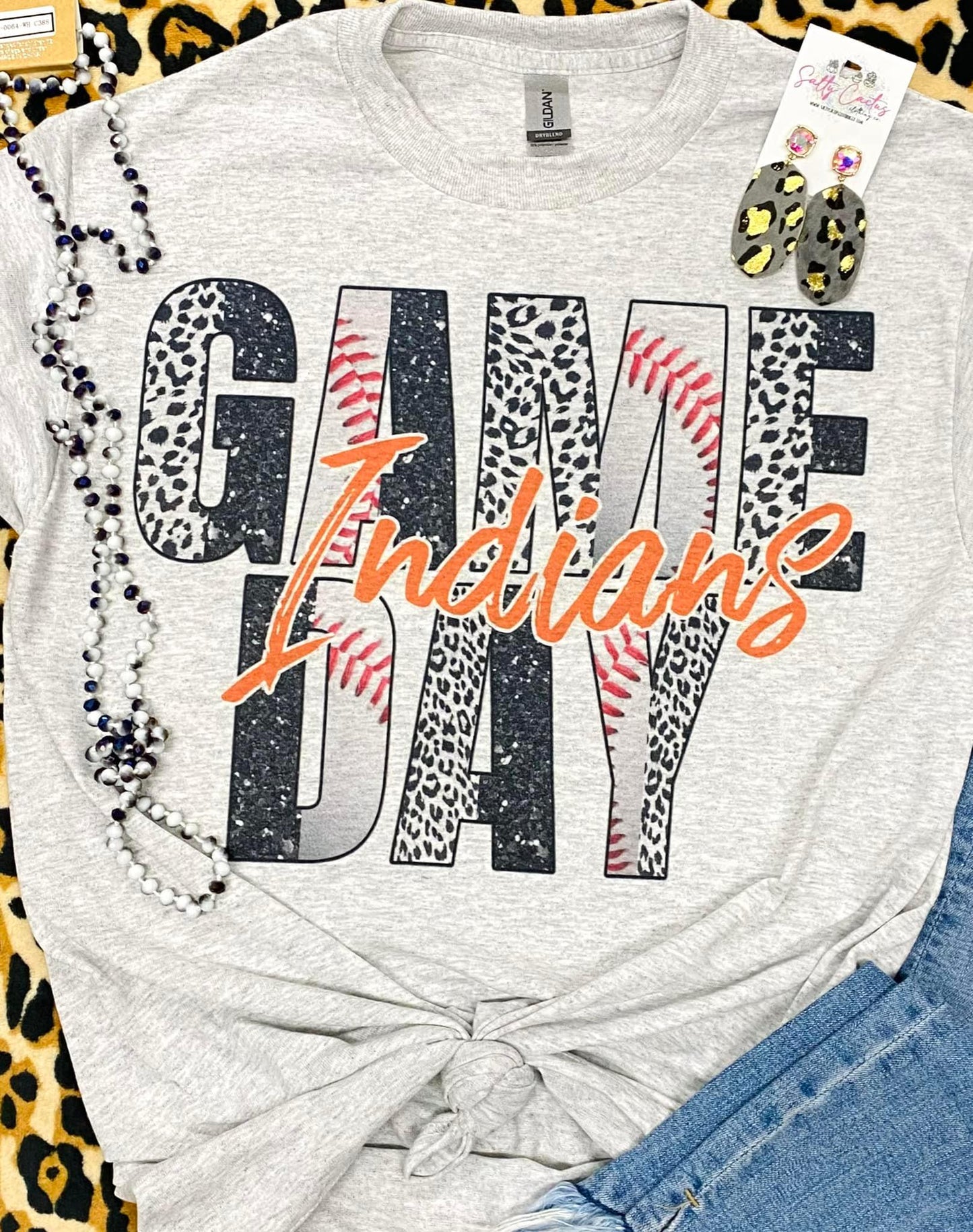 Game Day Sport Ash Grey Tee