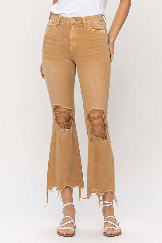 VINTAGE HIGH RISE CROP FLARE